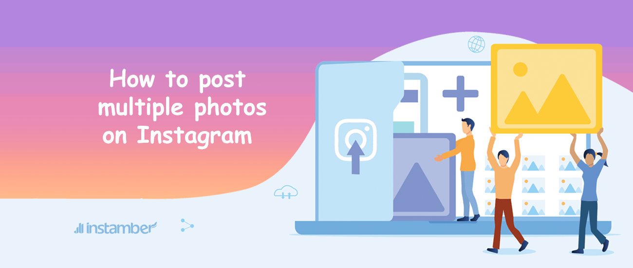 how to post multiple photos on instagram