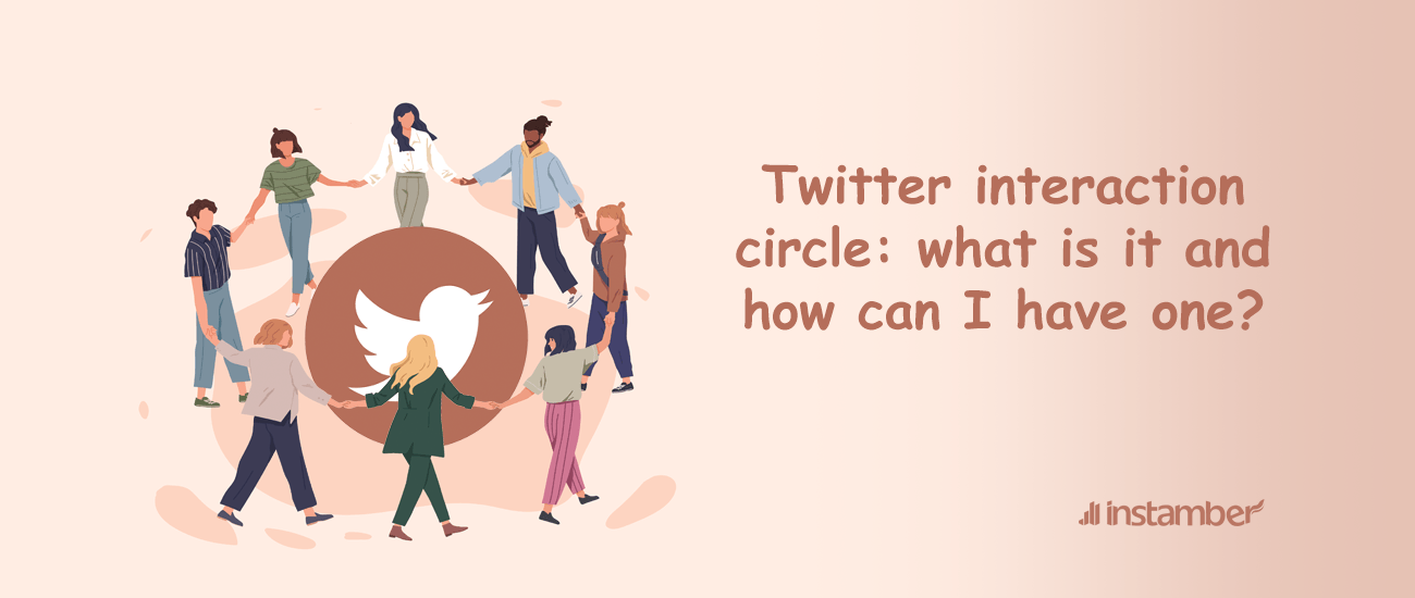 Twitter interaction circle