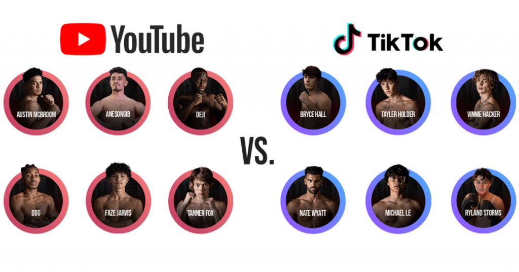 YouTube vs. TikTok Boxing