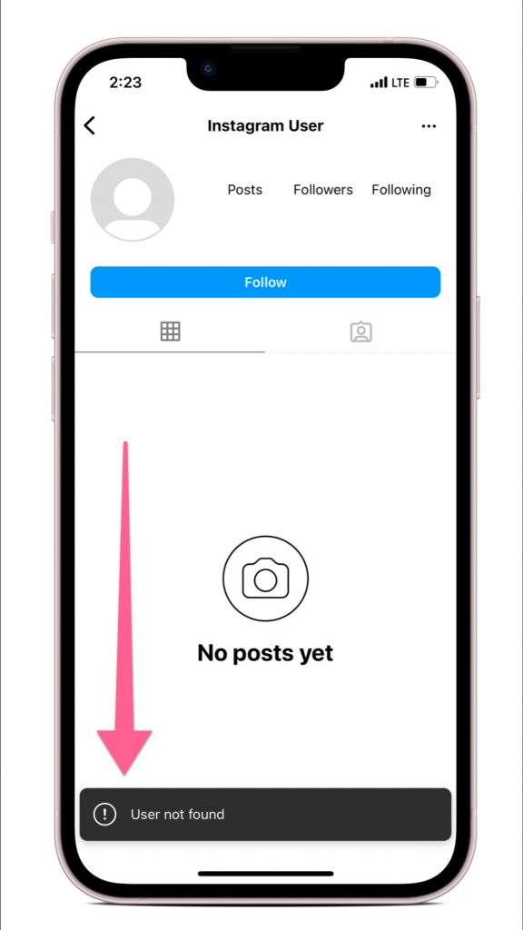 what-does-instagram-user-not-found-mean